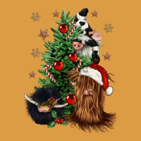 Heifer Cow Gnomies Christmas Tree Urban Heavy Tee | Teevron