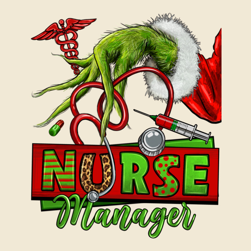 Grinch Hand Nurse Manager Ladies Tee by NancyCooperArtShop | Teevron