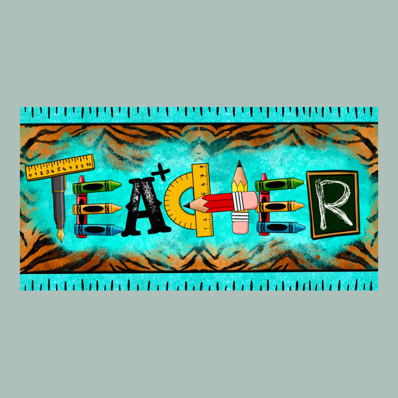 Teacher License Plate Heavyweight Hoodie by BarkalooDesign | Teevron
