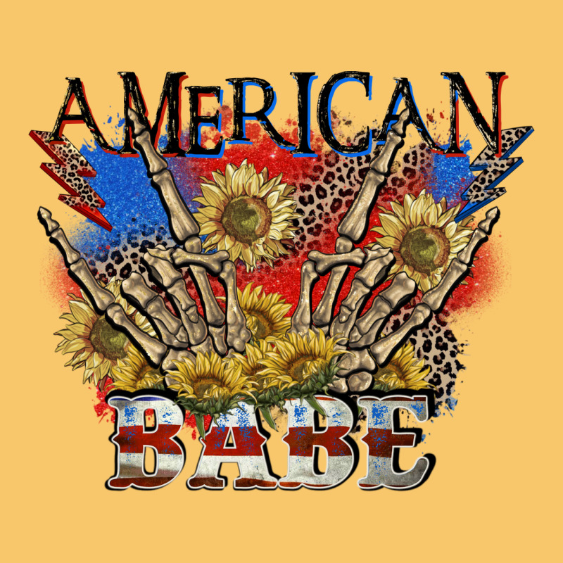 American Babe 4th Of July Vintage Hoodie by CowGirlArtShop | Teevron