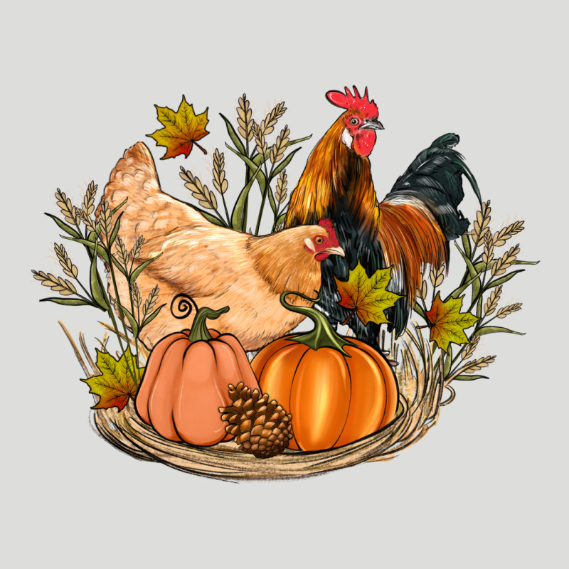 Fall Coop Animals Pumpkin Zipper Hoodie by Artiststas | Teevron