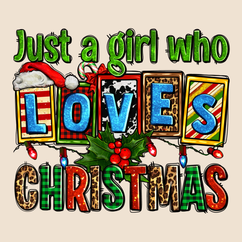 Just A Girl Who Loves Christmas Urban Hoodie by AdoDesignShop | Teevron