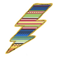 Yellow Aztec Patterned Lightning | Teevron