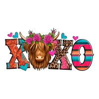 Xoxo Valentine's Day Highland Cow Premium Tee | Teevron