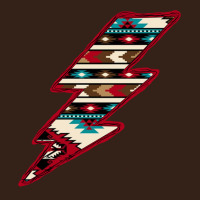 Western Aztec Pattern Lightning Heavy Core Tee | Teevron