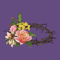 Crown Of Thorns Floral Easter Vintage Hoodie | Teevron