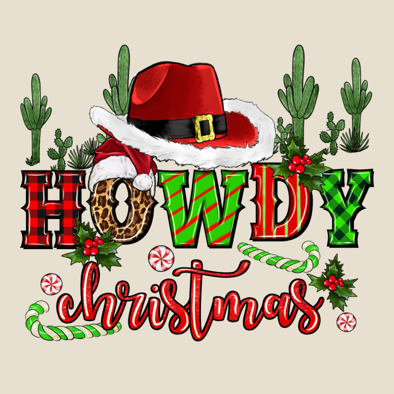Howdy Christmas Cowboy Hat Urban Heavy Tee by CowGirlArtShop | Teevron