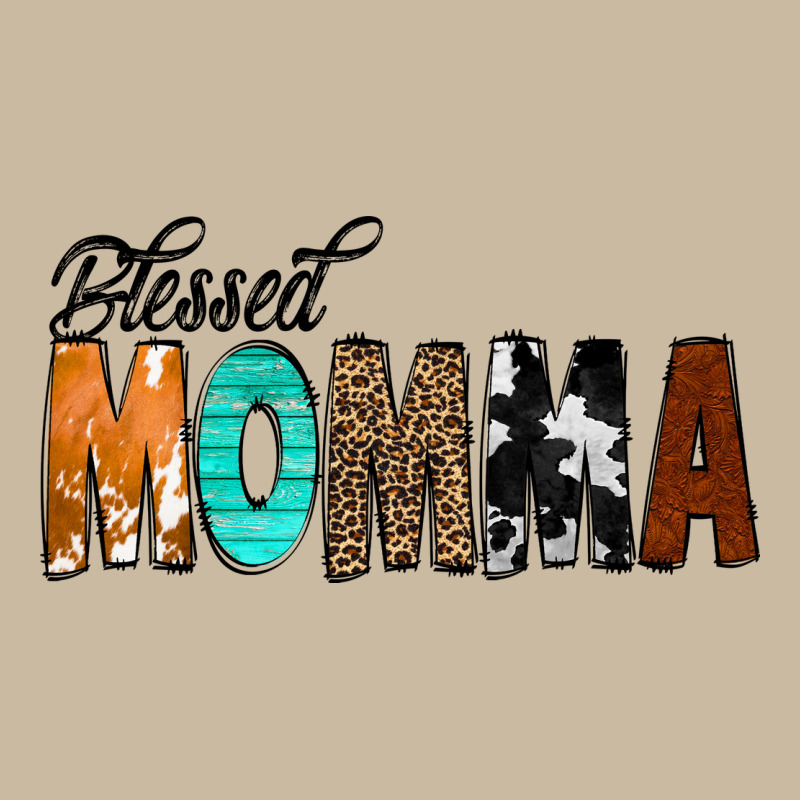 Blessed Momma Long Sleeve Tee by CowCowDesign | Teevron