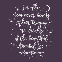 Edgar Allan Poe Literary Gift, Annabel Lee Quote Gothic Poet T Shirt Heavyweight Hoodie | Teevron