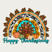 Happy Thanksgiving Rainbow Zipper Hoodie | Teevron