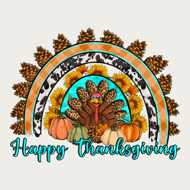 Happy Thanksgiving Rainbow Zipper Hoodie by Artiststas | Teevron