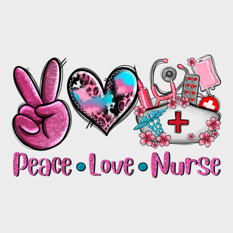 Peace Love Nurse Urban Hoodie by AdoDesignShop | Teevron