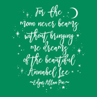 Edgar Allan Poe Literary Gift, Annabel Lee Quote Gothic Poet T Shirt Urban Hoodie | Teevron