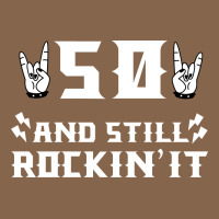 50 Birthday Rock Whitw Premium Tee | Teevron