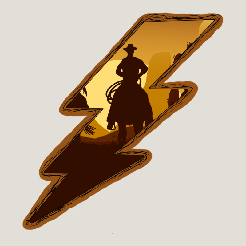 Cowboy Sunset Lightning Heavy Core Tee by Bettercallsaul | Teevron
