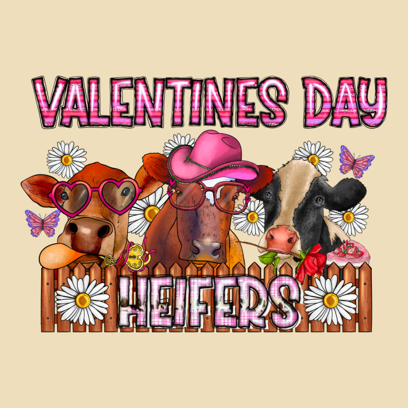 Valentines Day Heifers Premium Hoodie by CowhideDigitalArt | Teevron