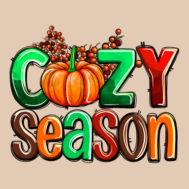 Cozy Season With Fall Colors Palette And Pumpkin Urban Hoodie by AdoDesignShop | Teevron
