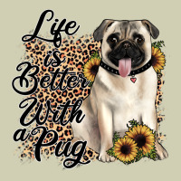 Life Is Better With A Pug Heavy Core Tee | Teevron