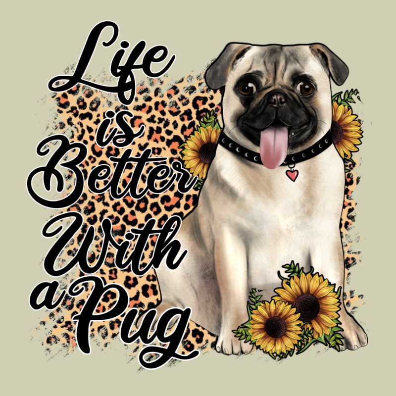 Life Is Better With A Pug Heavy Core Tee by JahusDesignShop | Teevron