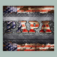 Papa Metal And American Flag Tumbler Heavyweight Hoodie | Teevron
