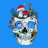 Halloween Skull Collector Mushrooms Flowers And Butterflies Sweatshirt Classic Tee | Teevron