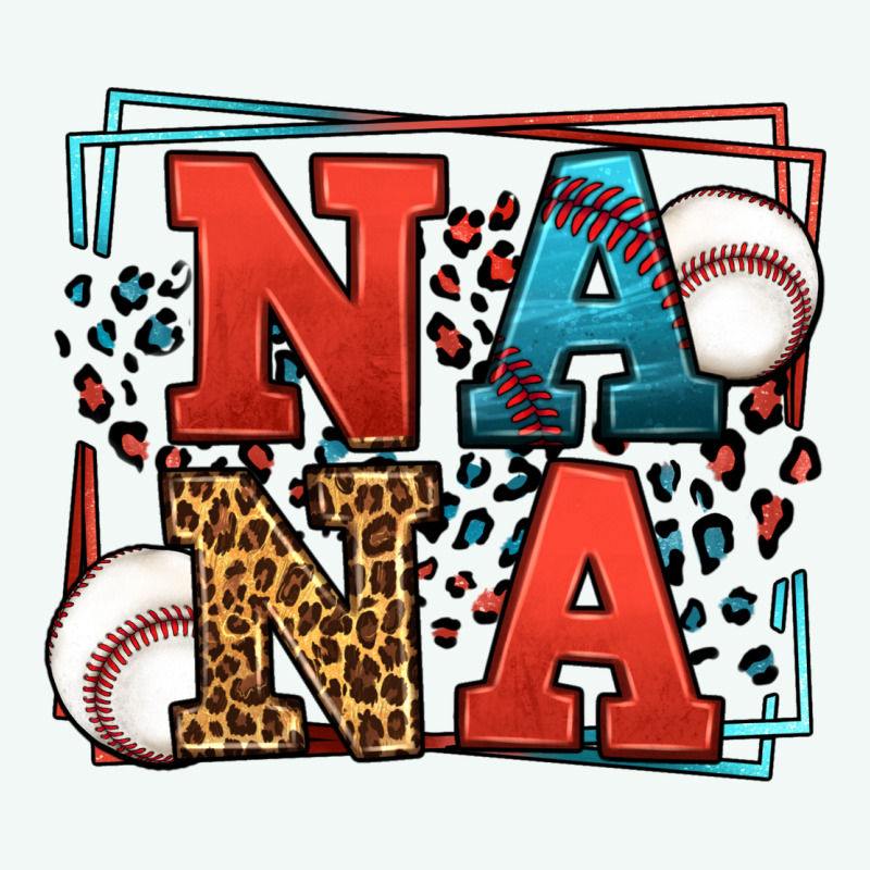 Baseball Nana Leopard Frame Premium Hoodie by LillyAllenDesigns | Teevron