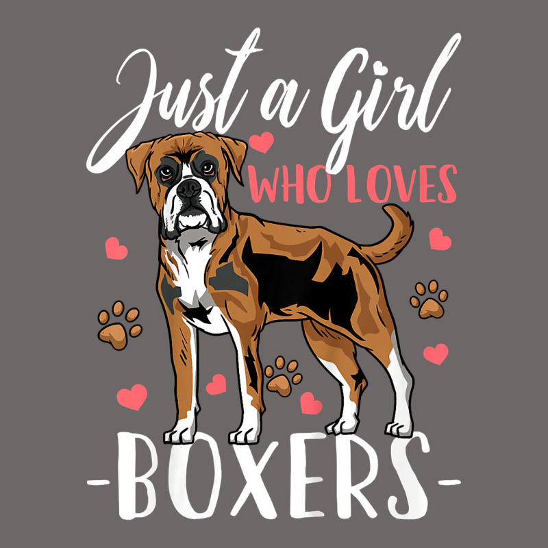 Kids Boxer Dog Just A Girl Who Loves Boxers Gift Classic Tee by trangStudio | Teevron