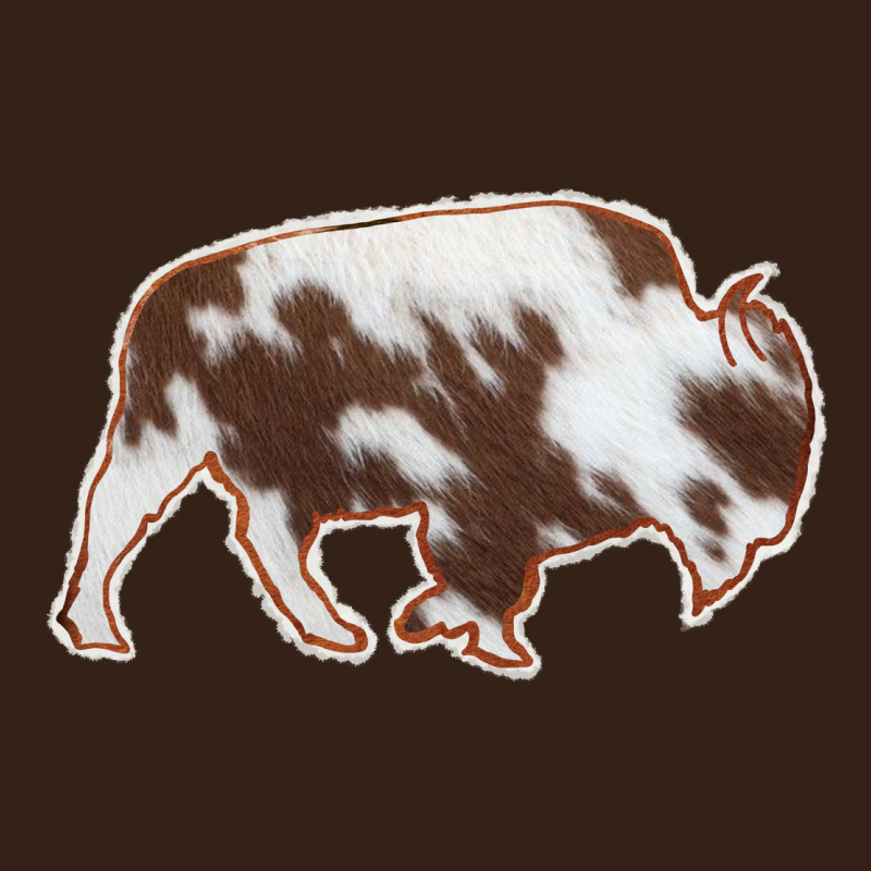 Cowhide Bison Silhouette Heavy Core Tee by Bettercallsaul | Teevron
