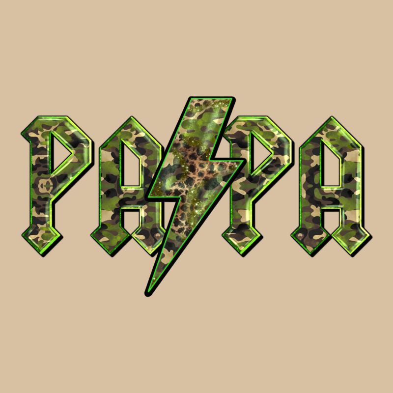 Papa  Lightning Camouflage Heavyweight Hoodie by BarkalooDesign | Teevron