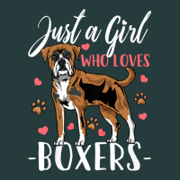 Kids Boxer Dog Just A Girl Who Loves Boxers Gift Premium Hoodie | Teevron