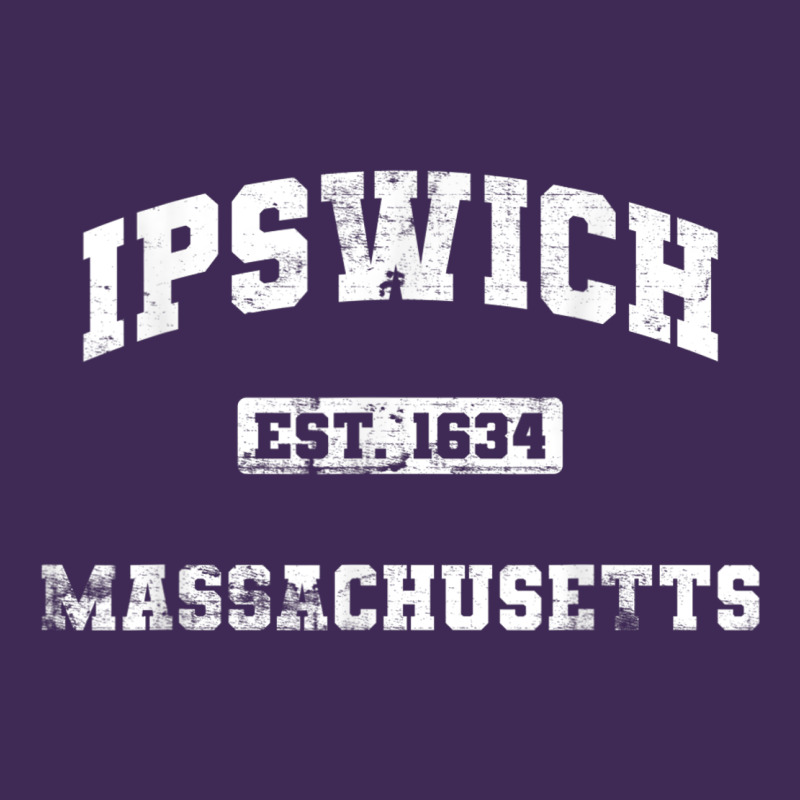 Ipswich Massachusetts Ma Vintage State Athletic Style Premium Hoodie by trangStudio | Teevron