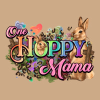 One Hoppy Mama Easter Day Vintage Hoodie | Teevron