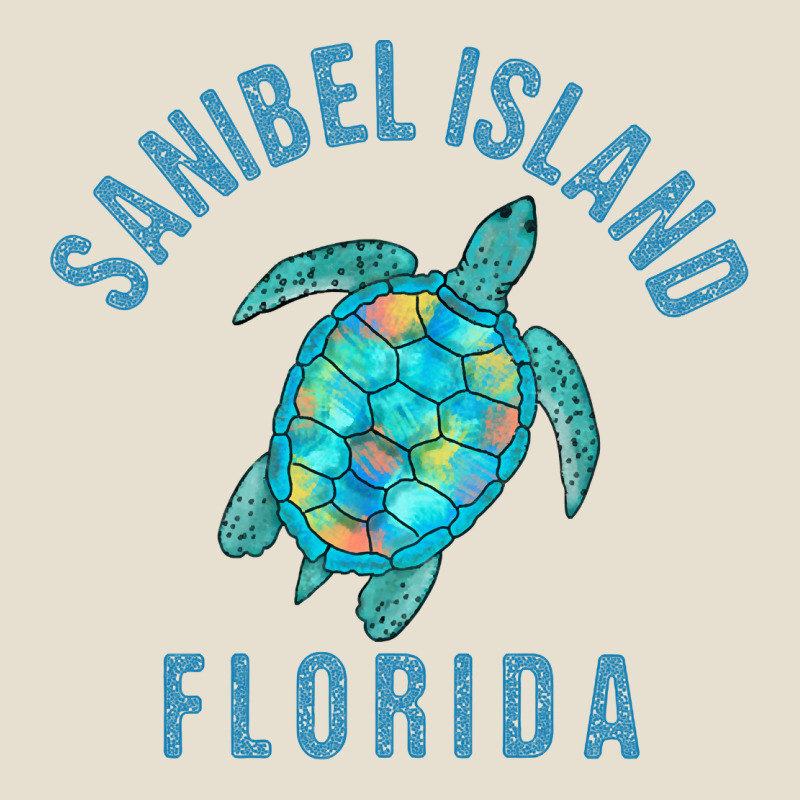 Sanibel Island Beach Design  Sea Turtle Illustration Gift Pullover Hoo Urban Heavy Tee by trangStudio | Teevron