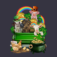 St. Patrick's Day Animal Truck Vintage Hoodie | Teevron
