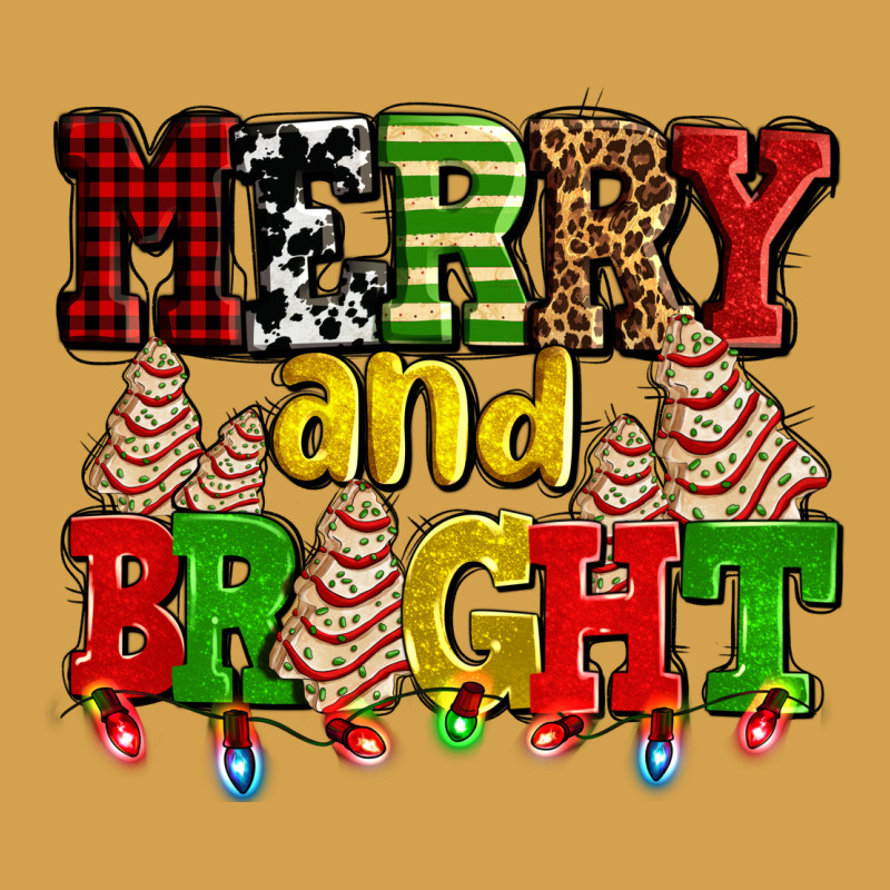 Merry And Bright With Christmas Tree  Cakes Ado Urban Hoodie by AdoDesignShop | Teevron