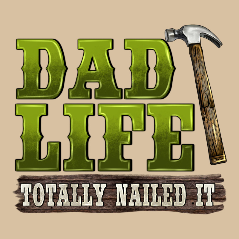 Dad Lıfe Totally Naıled It Heavyweight Hoodie by BarkalooDesign | Teevron