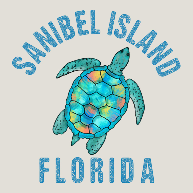 Sanibel Island Beach Design  Sea Turtle Illustration Gift Pullover Hoo Heavy Core Tee by trangStudio | Teevron
