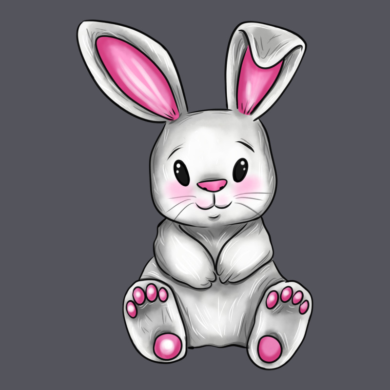 Cute Bunny Easter Vintage Hoodie by CowGirlArtShop | Teevron