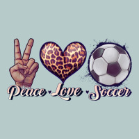 Peace Love Soccer Heavy Core Tee | Teevron