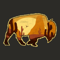 Desert Landscape Bison Silhouette Heavy Core Tee | Teevron