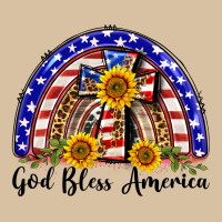 God Bless America  Rainbow Heavyweight Hoodie | Teevron