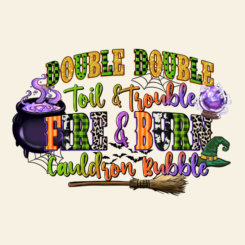 Double Double Toil And Trouble Fire And Burn Cauld Vintage Tee by CowGirlArtShop | Teevron
