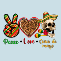 Peace Love Cinco De Mayo Ladies Tee | Teevron