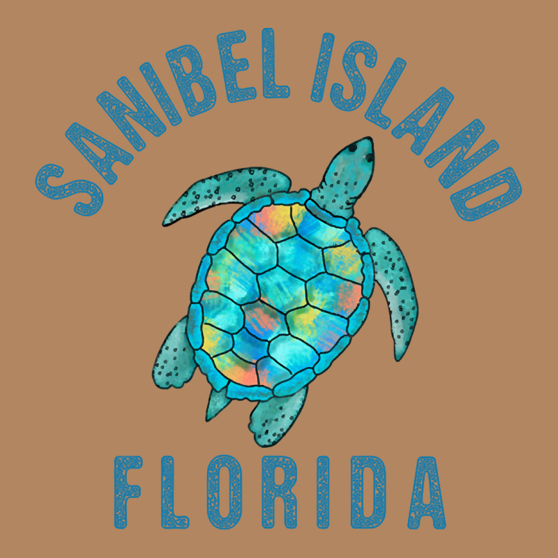 Sanibel Island Beach Design  Sea Turtle Illustration Gift Pullover Hoo Long Sleeve Tee by trangStudio | Teevron