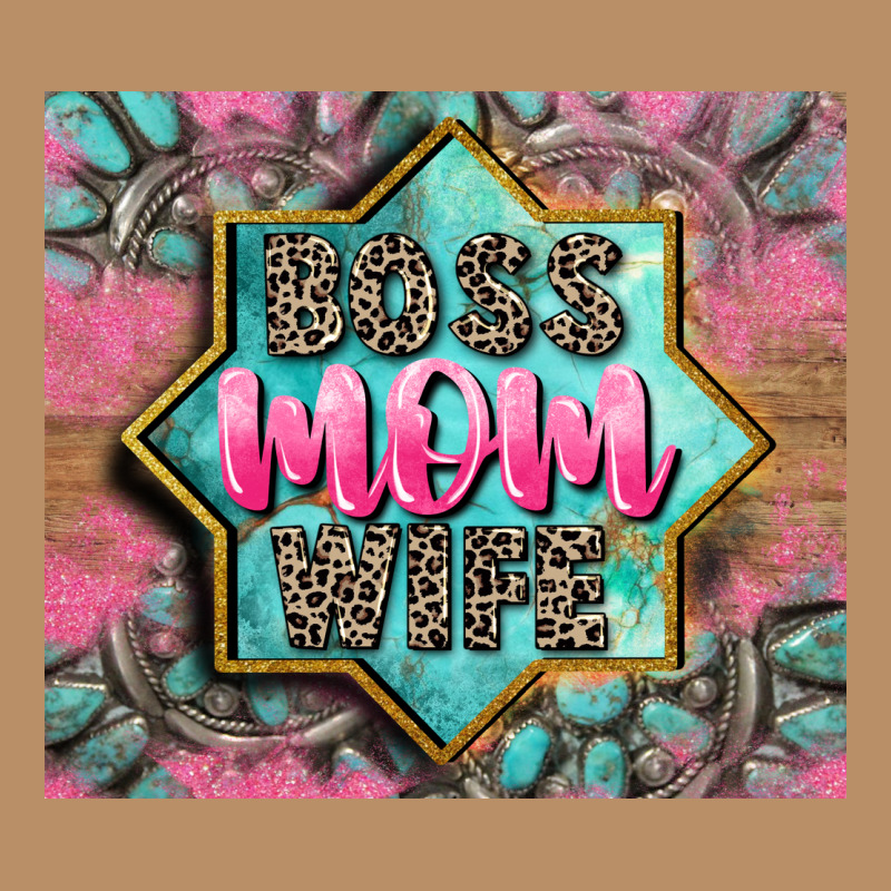 Boss Mom Wife Vintage Hoodie by CowGirlArtShop | Teevron
