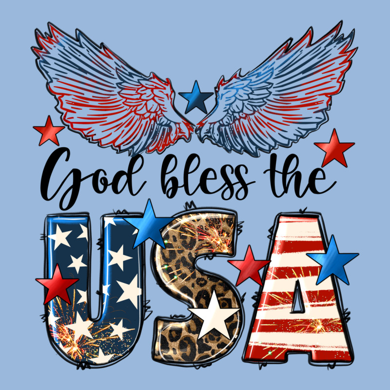 Western God Bless The Usa 4th Of July Premium Hoodie by LillyAllenDesigns | Teevron