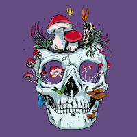 Halloween Skull Collector Mushrooms Flowers And Butterflies Sweatshirt Vintage Hoodie | Teevron