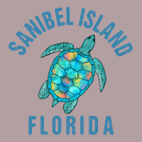 Sanibel Island Beach Design  Sea Turtle Illustration Gift Pullover Hoo Vintage Hoodie | Teevron