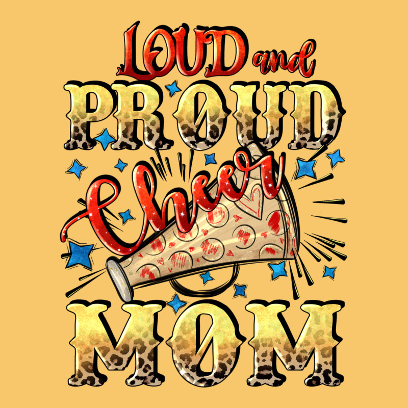 Loud And Proud Cheer Mom Mother's Day Vintage Hoodie by CowGirlArtShop | Teevron