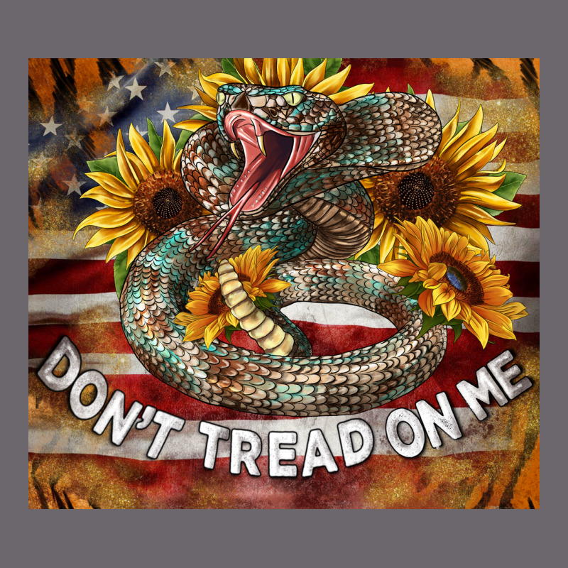 Rattle Snake Don't Tread On Me Tumbler Premium Sweatshirt by BarkalooDesign | Teevron